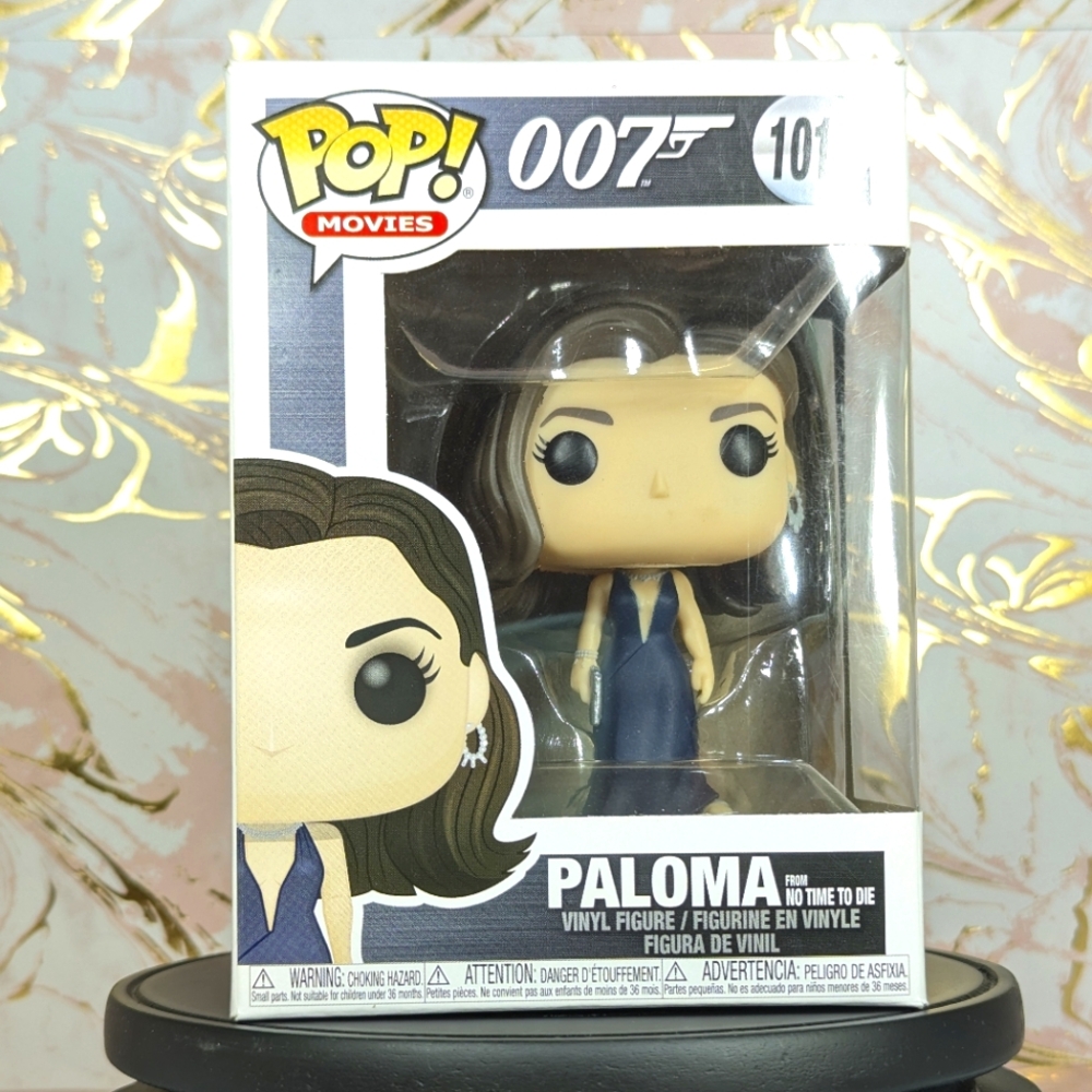 Funko Pop! Movies James Bond 007 Paloma 1014 Anna De Armas, MIB